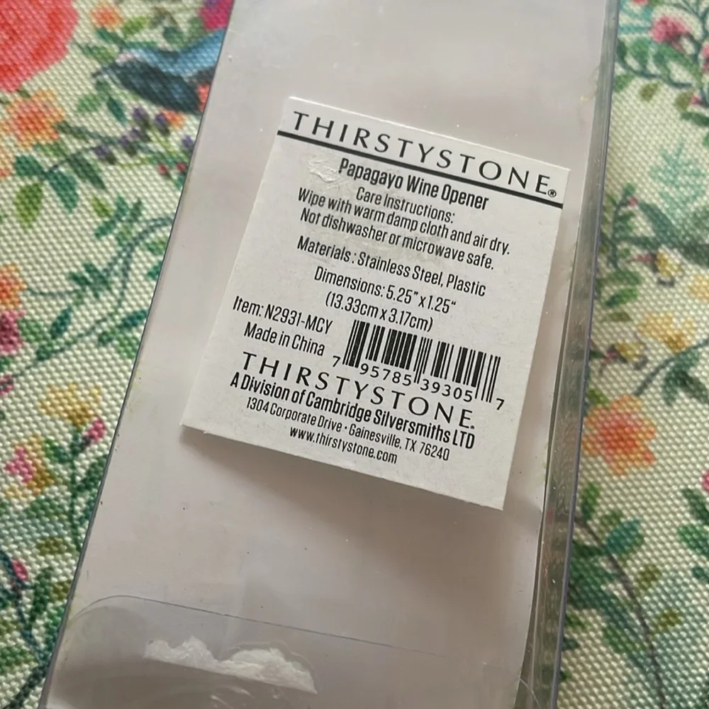 NWT Papagayo Wine Opener